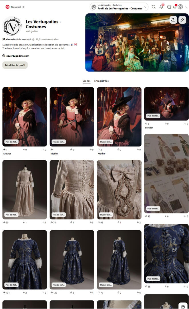 Pinterest - Vertugadins