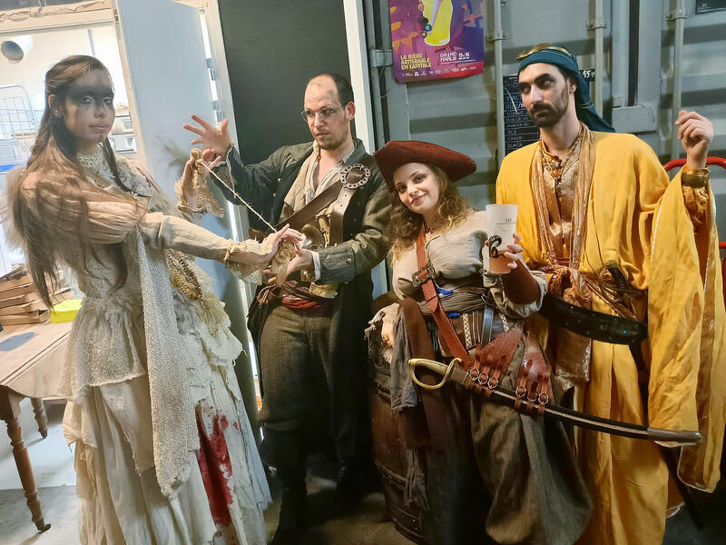 &quot;Imagibière&quot; - Déambulation costumée &amp; exposition – Les Vertugadins