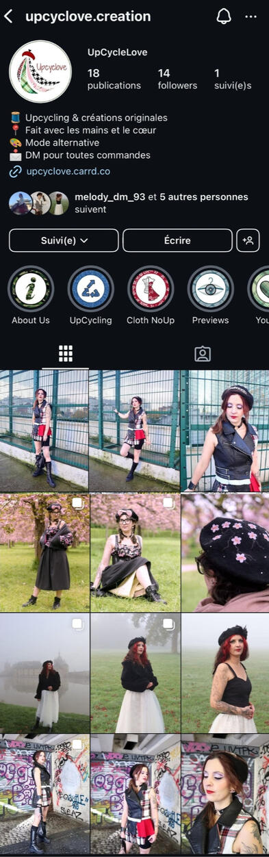 Instagram - Upcyclove